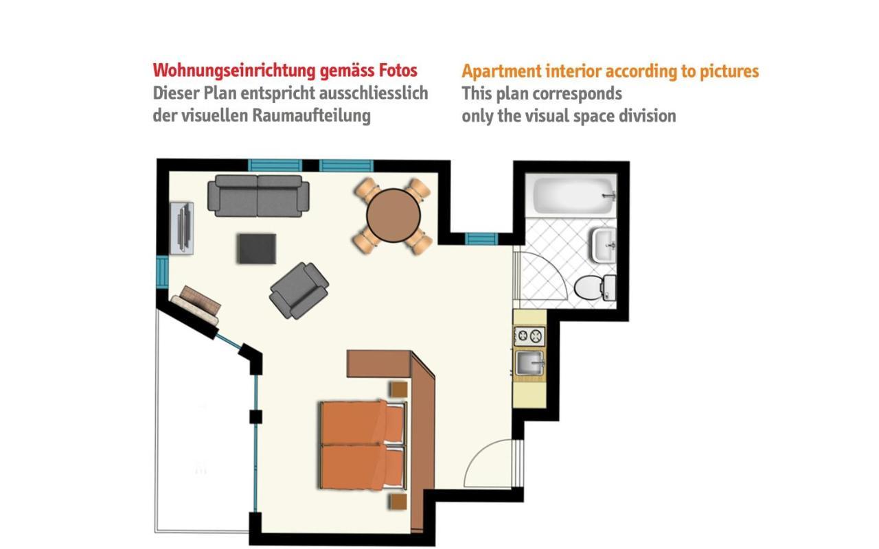 Maurus A4 Apartment St. Moritz Luaran gambar